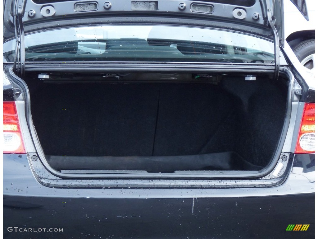 2008 Civic Si Sedan - Nighthawk Black Pearl / Black photo #7