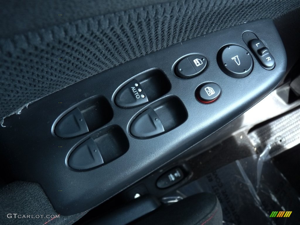 2008 Civic Si Sedan - Nighthawk Black Pearl / Black photo #11