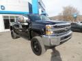 Black - Silverado 2500HD WT Double Cab 4x4 Photo No. 4