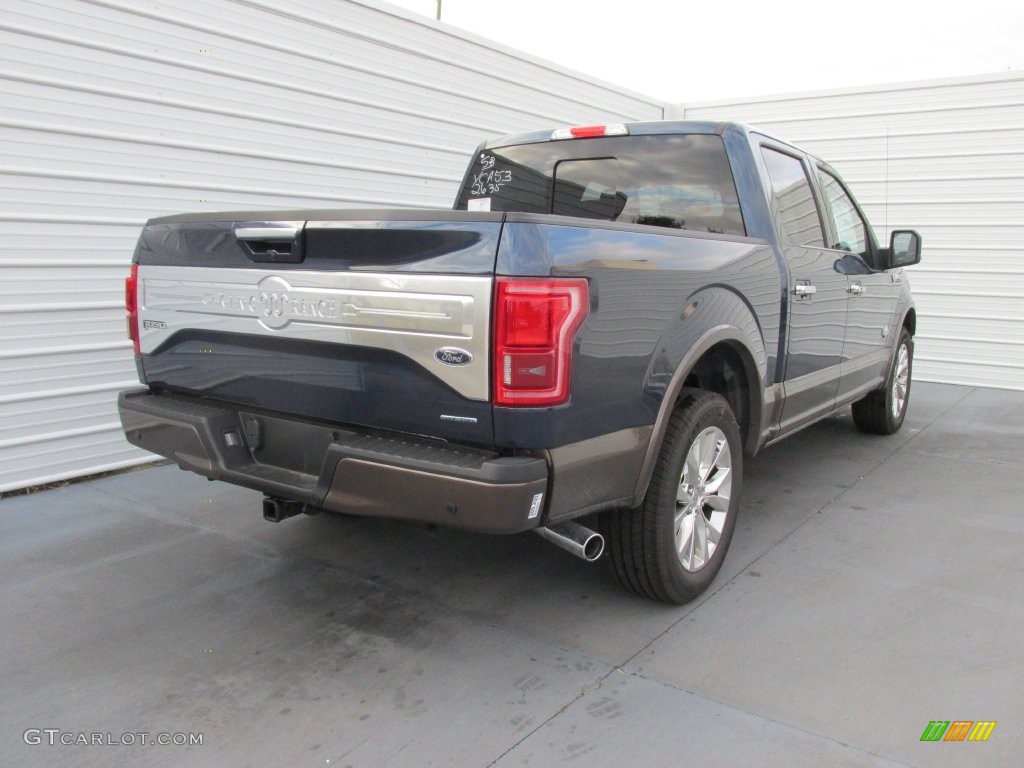 2016 F150 King Ranch SuperCrew - Blue Jeans / King Ranch Java photo #4
