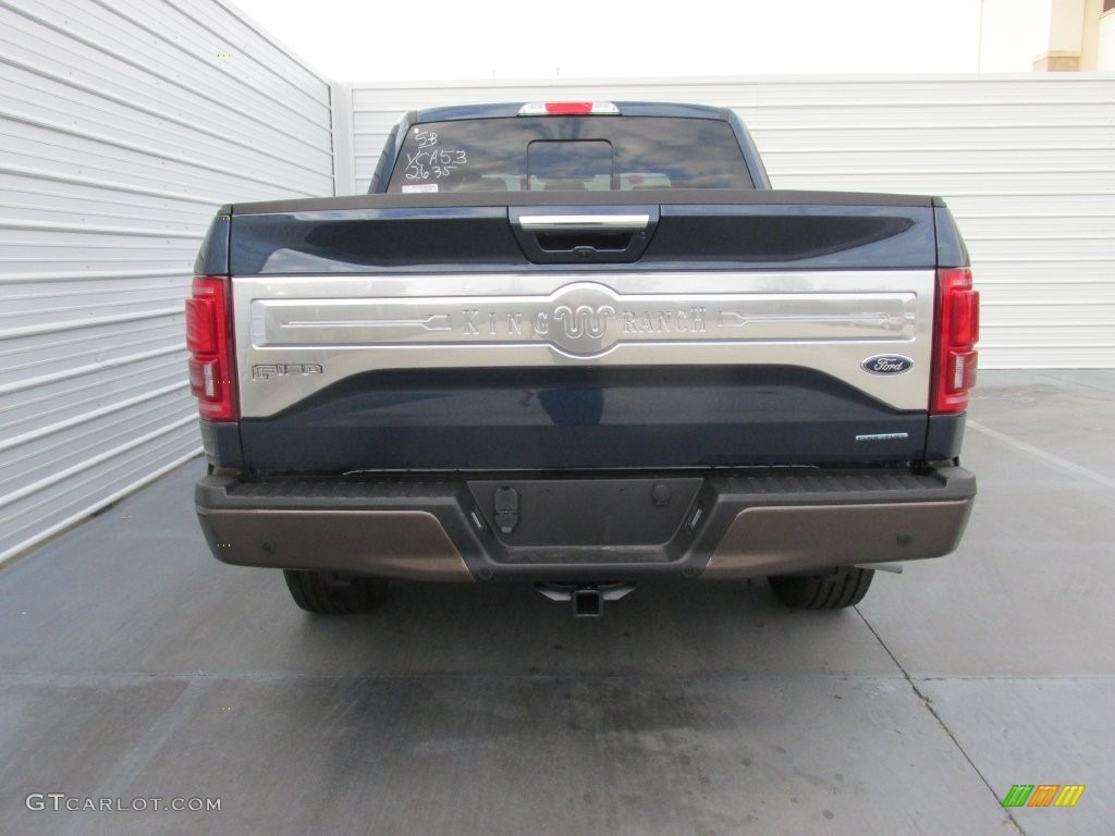 2016 F150 King Ranch SuperCrew - Blue Jeans / King Ranch Java photo #5