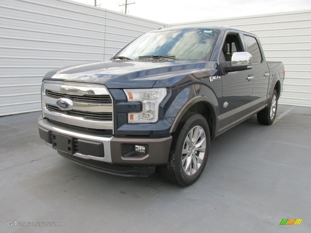 Blue Jeans 2016 Ford F150 King Ranch SuperCrew Exterior Photo #110329568