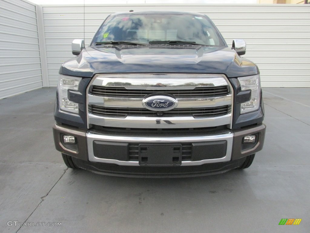 2016 F150 King Ranch SuperCrew - Blue Jeans / King Ranch Java photo #8