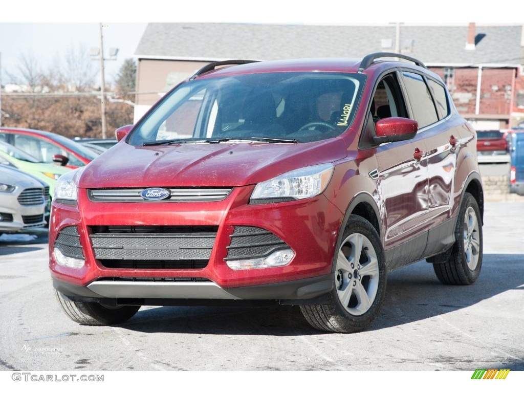 2016 Escape SE 4WD - Ruby Red Metallic / Charcoal Black photo #1
