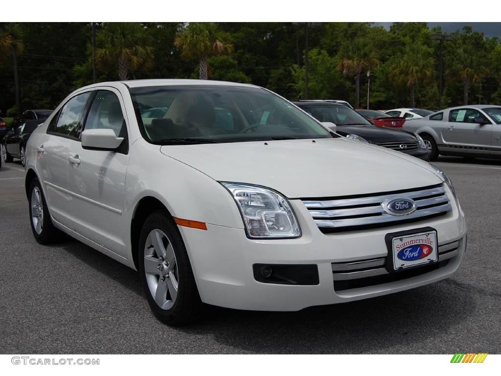 White Suede Ford Fusion