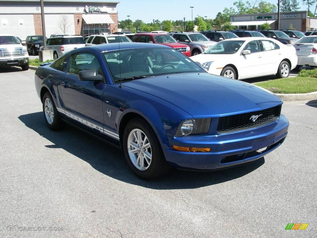 2009 Vista Blue Metallic Ford Mustang V6 Coupe 11015597