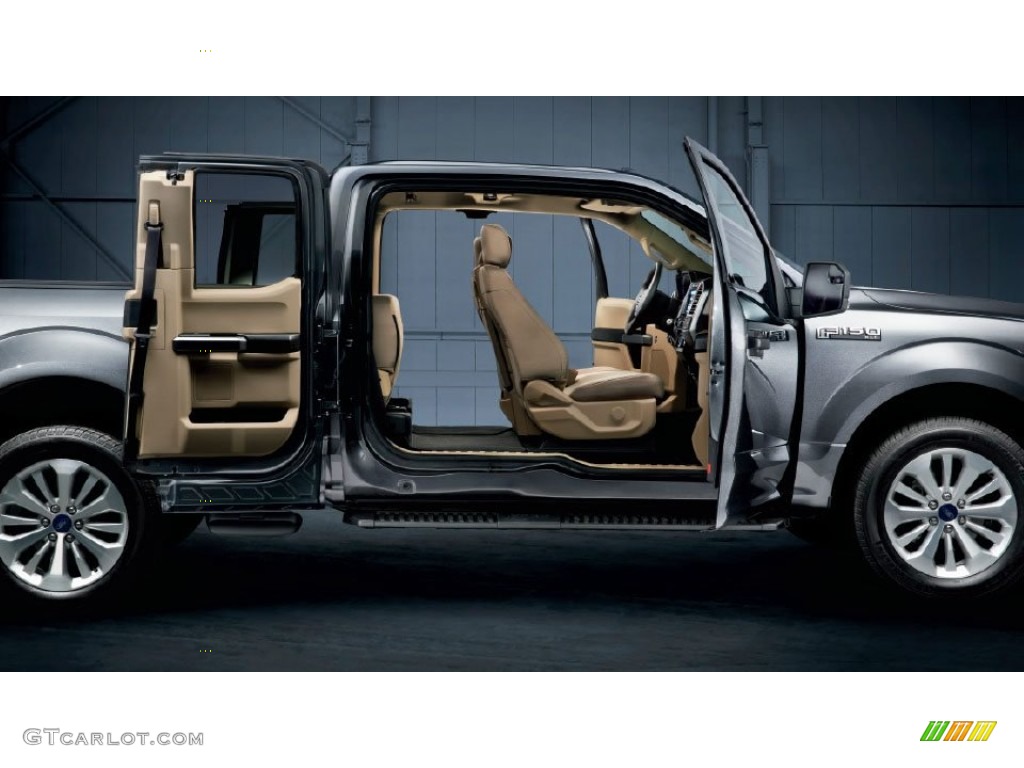 2016 F150 XL SuperCab 4x4 - Magnetic / Medium Earth Gray photo #6