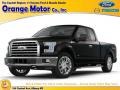 2016 Shadow Black Ford F150 XLT SuperCab 4x4  photo #1
