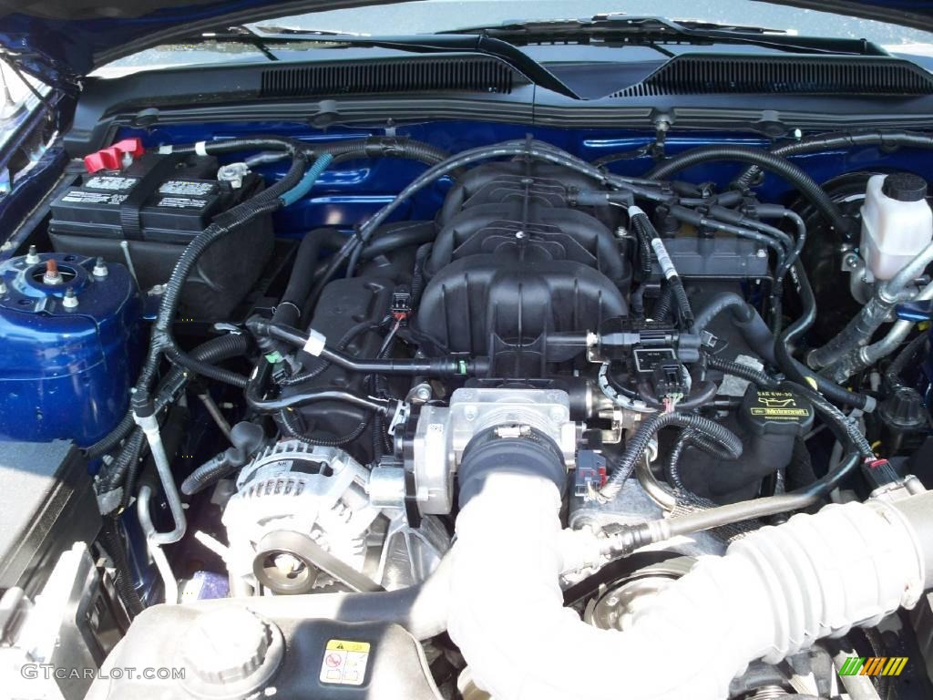 2009 Mustang V6 Premium Coupe - Vista Blue Metallic / Light Graphite photo #18