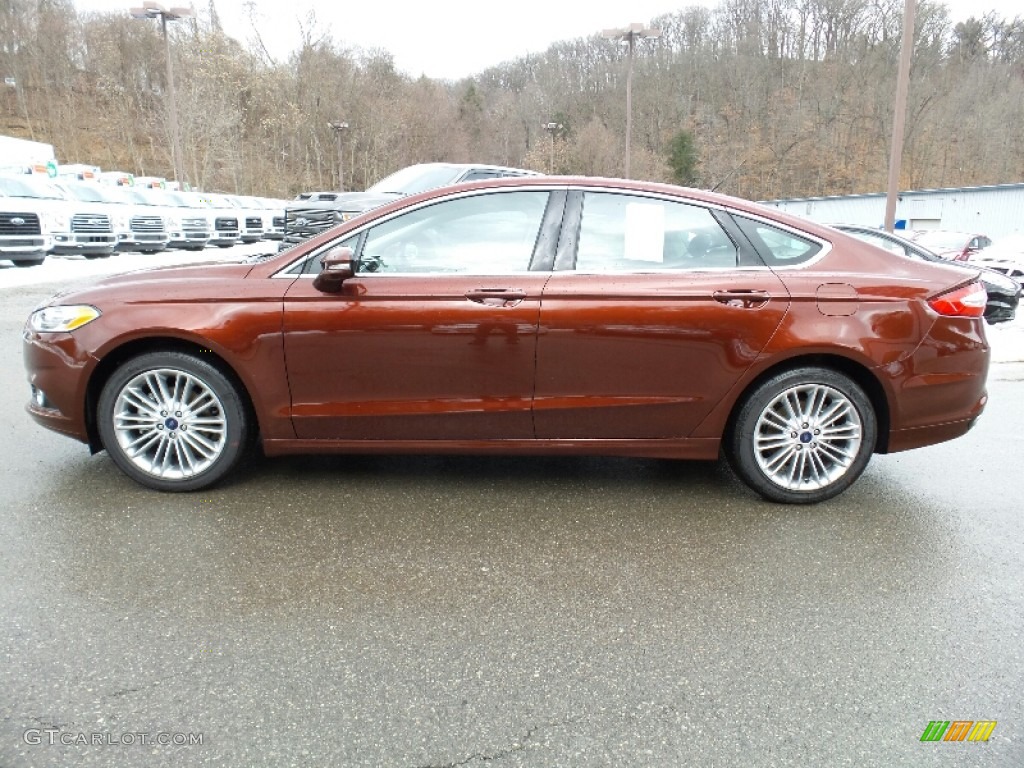 2016 Bronze Fire Metallic Ford Fusion Se Awd 110335916 Gtcarlot Bronze Fire Metallic Ford Fusion