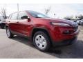 Deep Cherry Red Crystal Pearl - Cherokee Sport 4x4 Photo No. 4