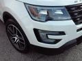 2016 White Platinum Metallic Tri-Coat Ford Explorer Sport 4WD  photo #5