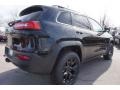 2016 Brilliant Black Crystal Pearl Jeep Cherokee Trailhawk 4x4  photo #3