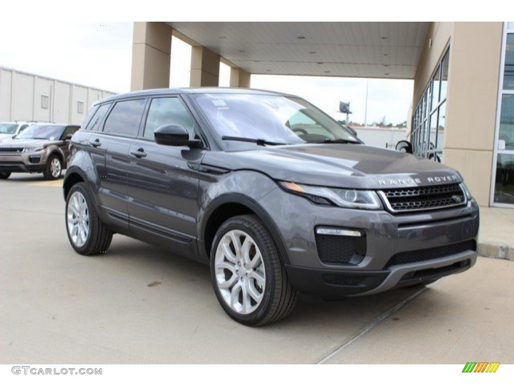 Waitomo Grey Metalllic 2016 Land Rover Range Rover Evoque SE Exterior Photo #110337070