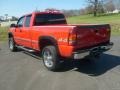 2001 Fire Red GMC Sierra 2500HD SLE Extended Cab 4x4  photo #3