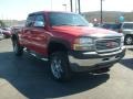 2001 Fire Red GMC Sierra 2500HD SLE Extended Cab 4x4  photo #7