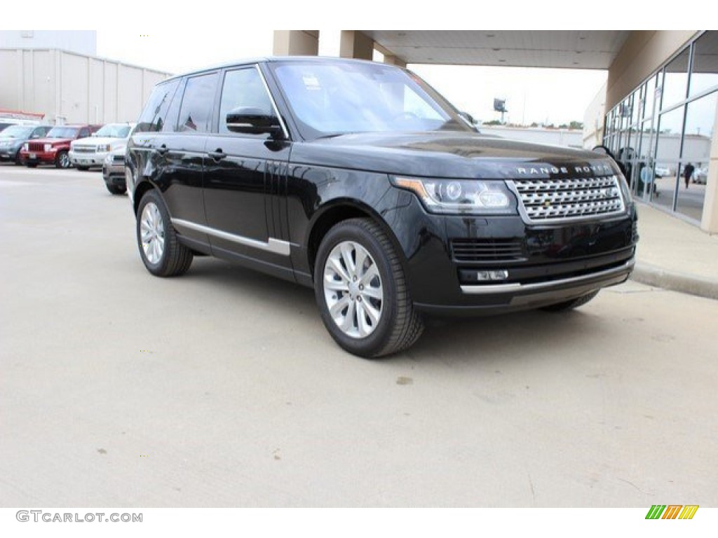 2016 Range Rover HSE - Santorini Black Metallic / Ebony/Ebony photo #1