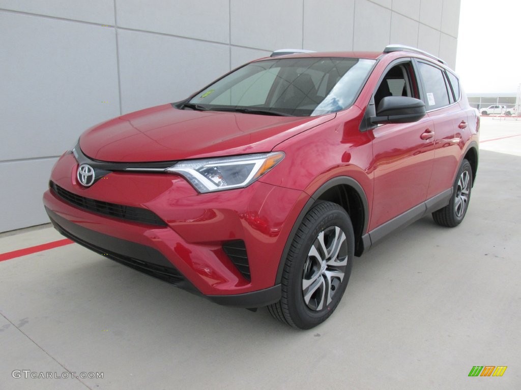 2016 RAV4 LE - Barcelona Red Metallic / Black photo #7