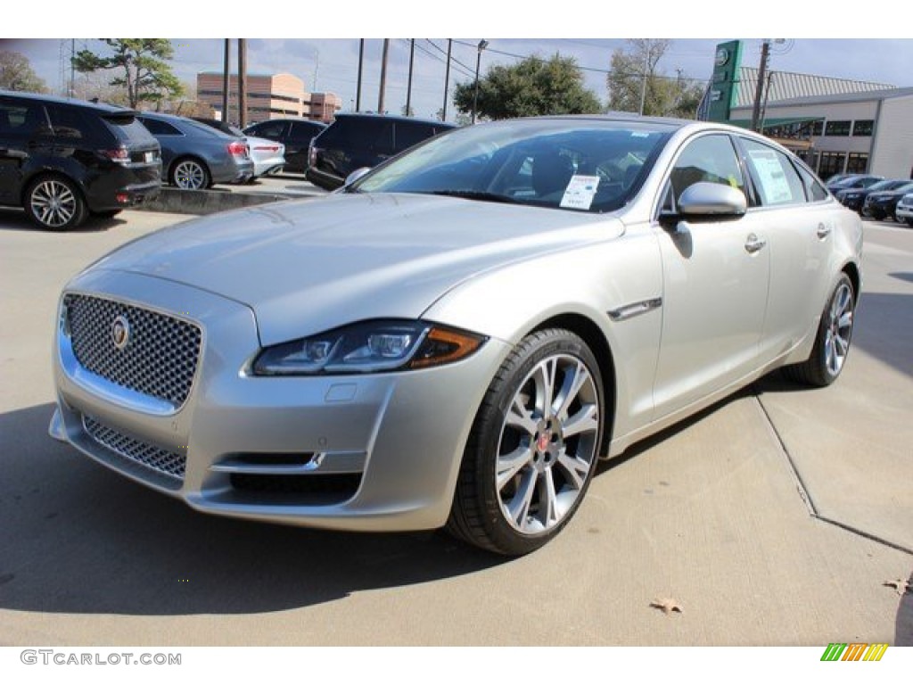 Ingot Premium Metallic 2016 Jaguar XJ L 3.0 Exterior Photo #110340223