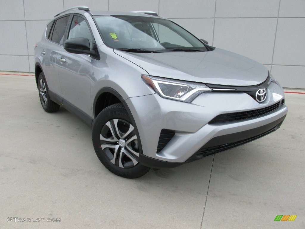 2016 RAV4 LE - Silver Sky Metallic / Black photo #2