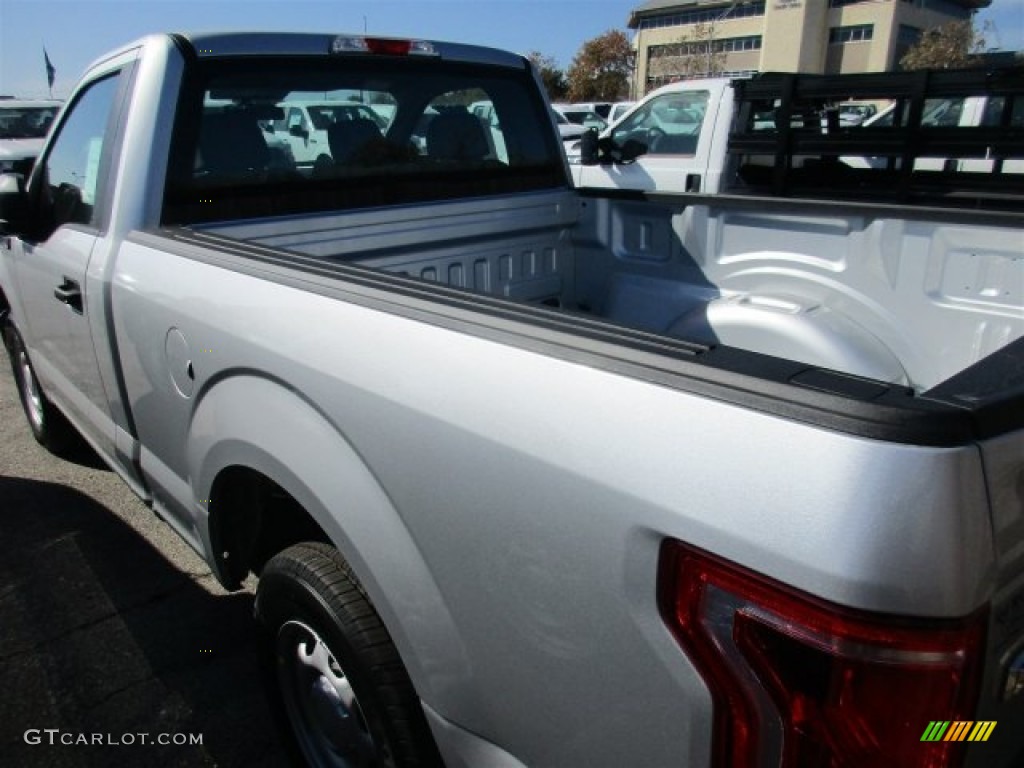 2016 F150 XL Regular Cab - Ingot Silver / Medium Earth Gray photo #5