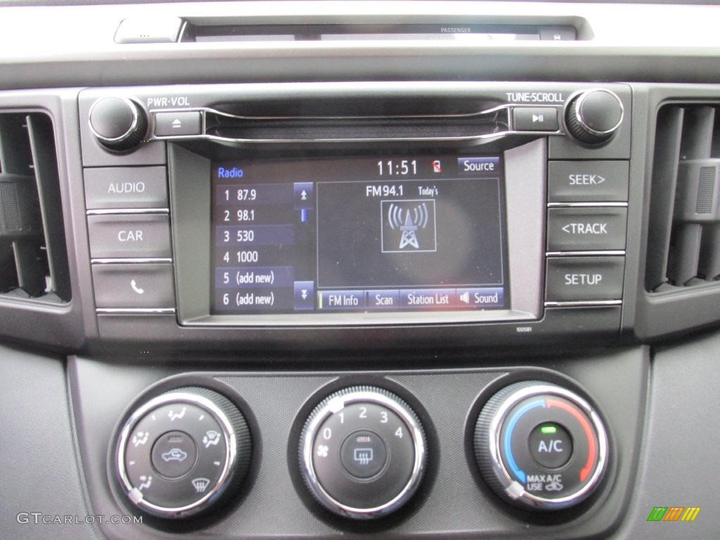 2016 RAV4 LE - Silver Sky Metallic / Black photo #25