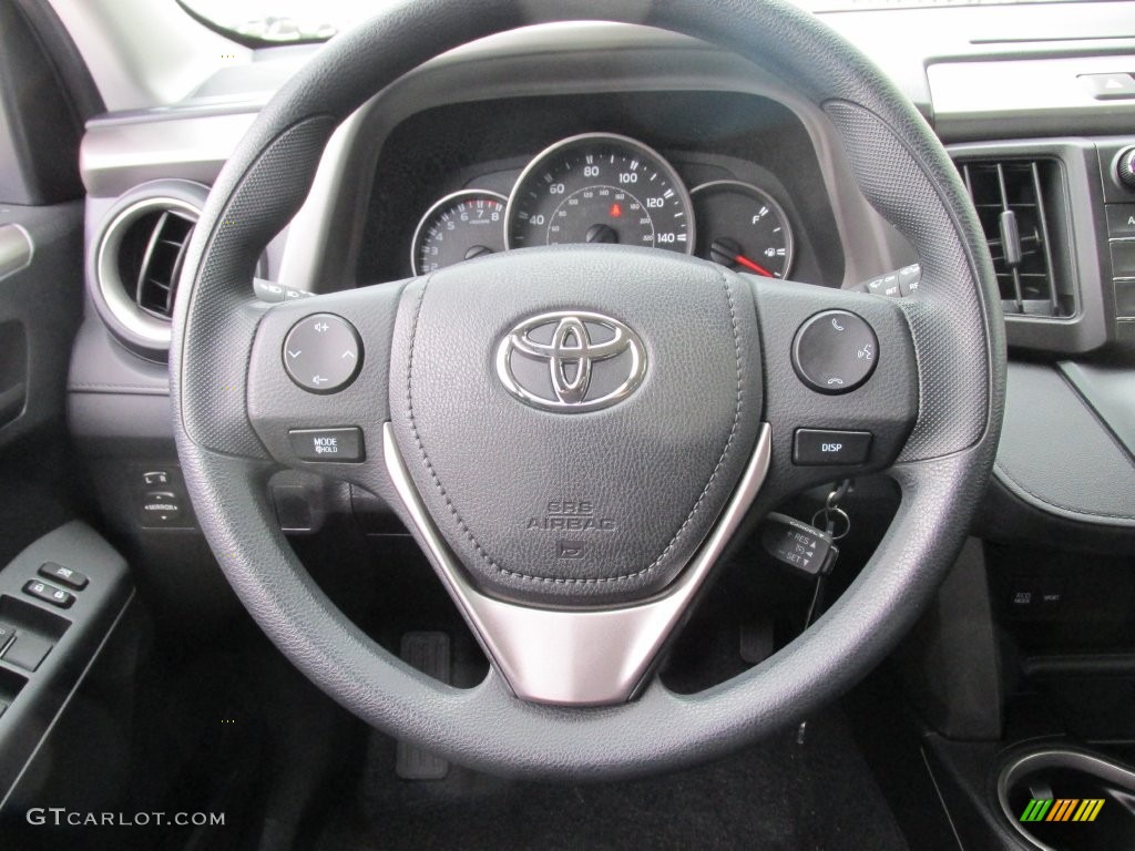 2016 RAV4 LE - Silver Sky Metallic / Black photo #28