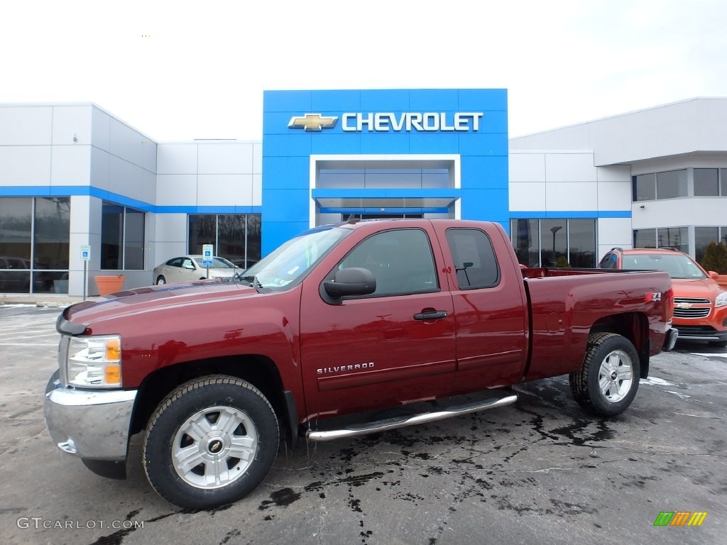 Deep Ruby Metallic Chevrolet Silverado 1500
