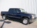 2005 Dark Blue Metallic Chevrolet Silverado 1500 Z71 Crew Cab 4x4  photo #1