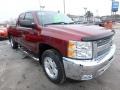 2013 Deep Ruby Metallic Chevrolet Silverado 1500 LT Extended Cab 4x4  photo #11