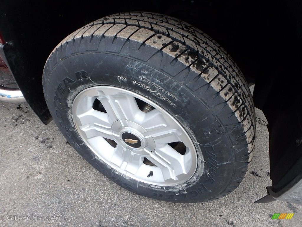 2013 Silverado 1500 LT Extended Cab 4x4 - Deep Ruby Metallic / Ebony photo #14