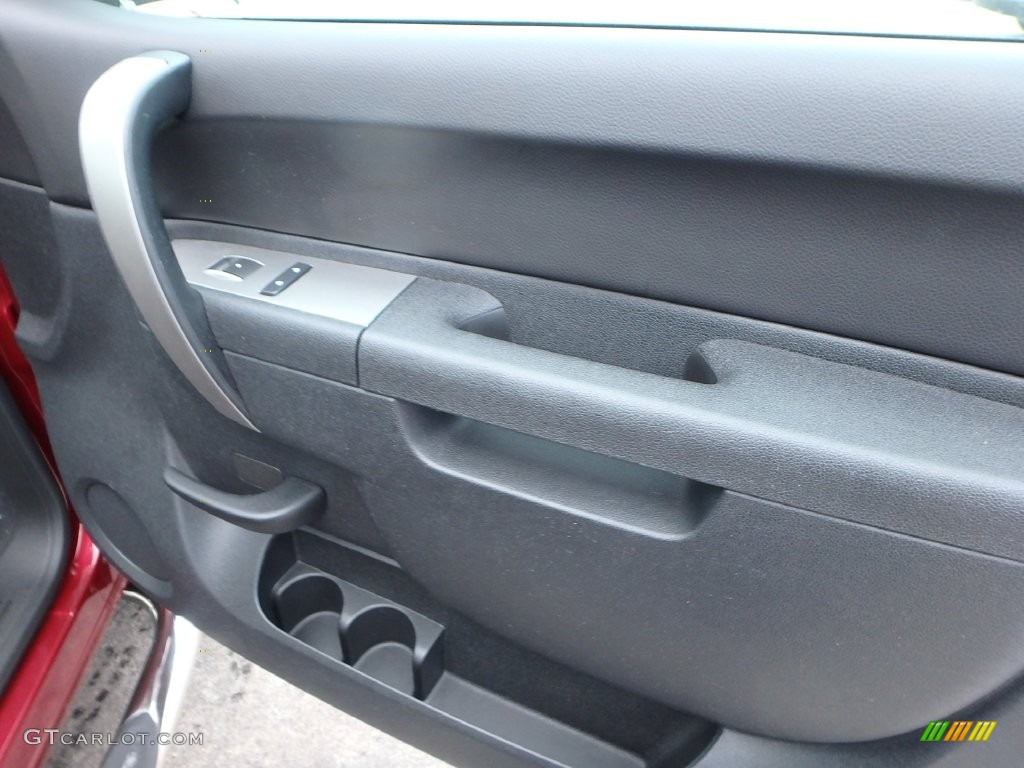 2013 Silverado 1500 LT Extended Cab 4x4 - Deep Ruby Metallic / Ebony photo #17