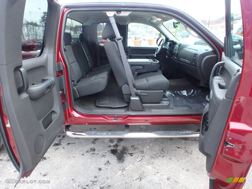 2013 Silverado 1500 LT Extended Cab 4x4 - Deep Ruby Metallic / Ebony photo #19
