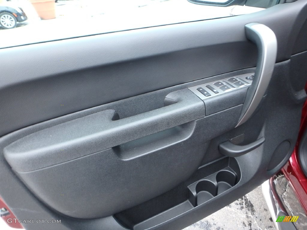 2013 Silverado 1500 LT Extended Cab 4x4 - Deep Ruby Metallic / Ebony photo #23