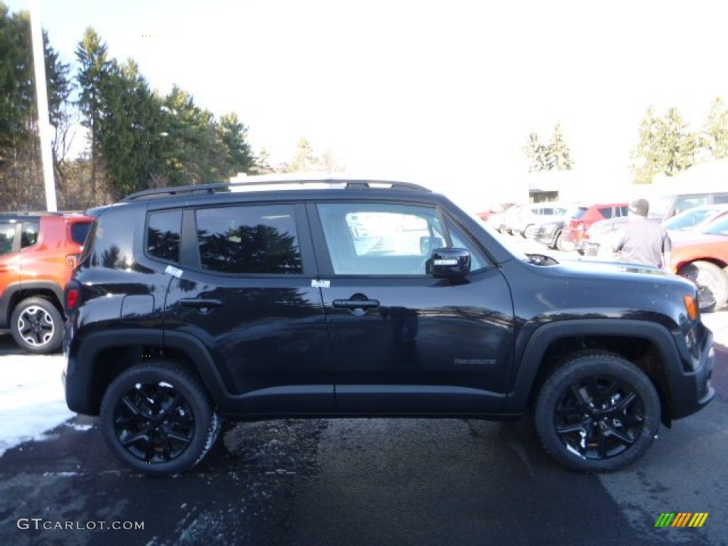 2016 Renegade Latitude 4x4 - Black / Bark Brown/Ski Grey photo #9