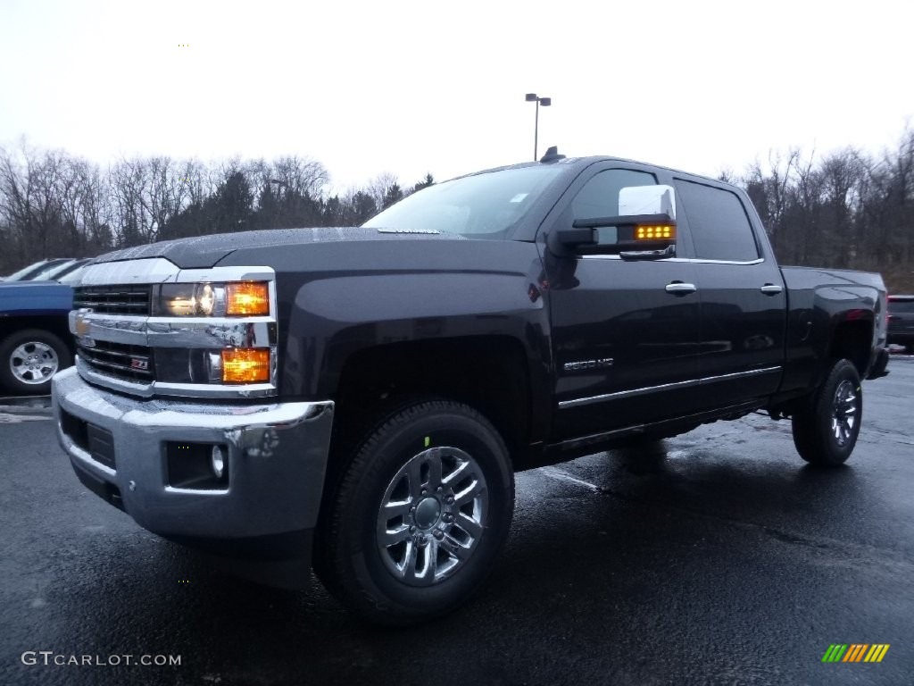 2016 Silverado 2500HD LTZ Crew Cab 4x4 - Tungsten Metallic / Jet Black photo #1