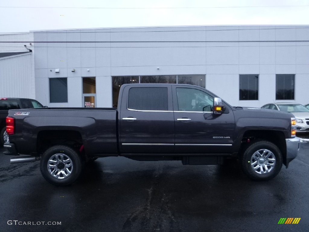 Tungsten Metallic 2016 Chevrolet Silverado 2500HD LTZ Crew Cab 4x4 Exterior Photo #110344840