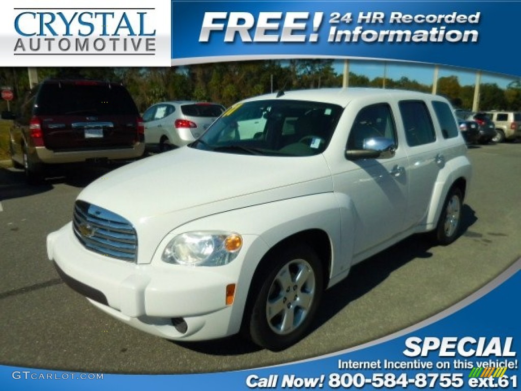 2007 HHR LT - Summit White / Gray photo #1