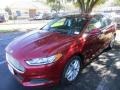 Ruby Red Metallic - Fusion SE Photo No. 2