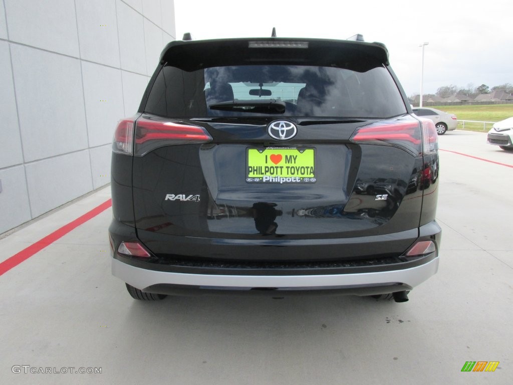 2016 RAV4 SE - Black Sand Pearl / Cinnamon photo #5