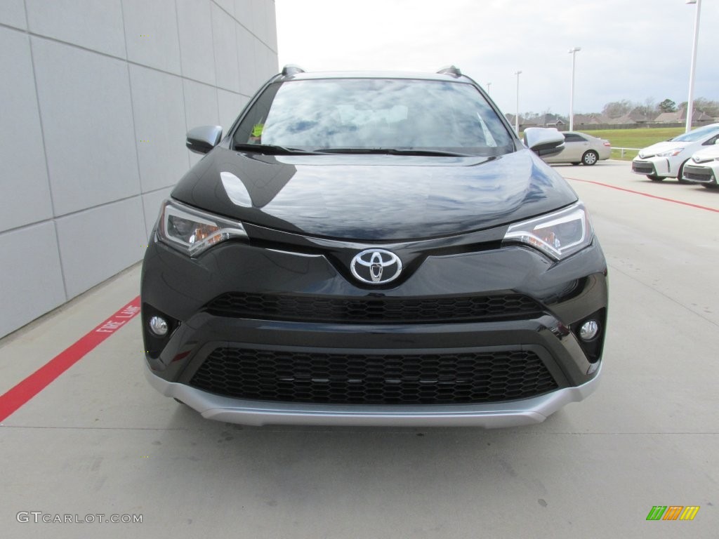 2016 RAV4 SE - Black Sand Pearl / Cinnamon photo #8