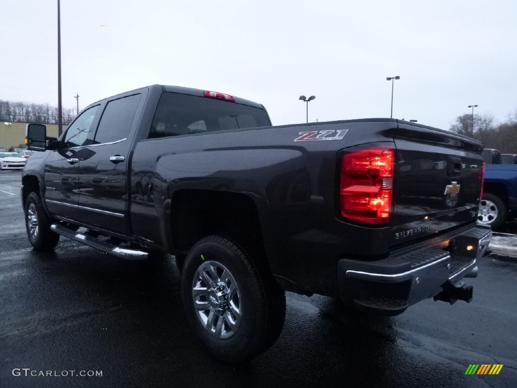 2016 Silverado 2500HD LTZ Crew Cab 4x4 - Tungsten Metallic / Jet Black photo #7