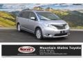 2012 Silver Sky Metallic Toyota Sienna XLE AWD  photo #1