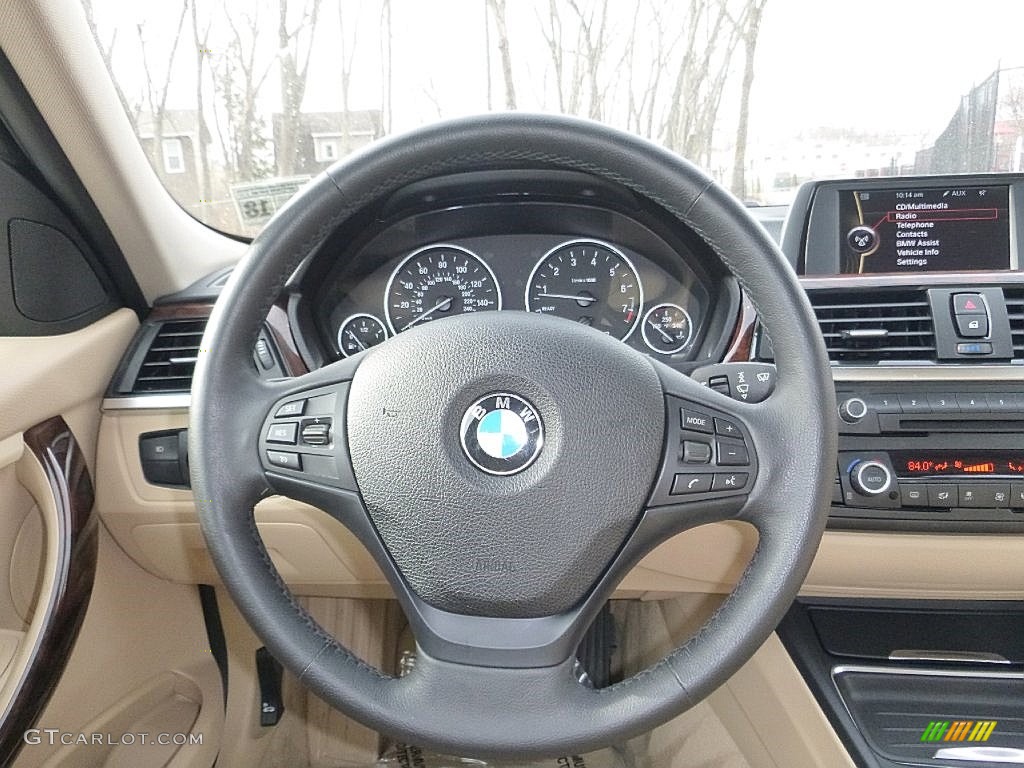 2013 3 Series 328i xDrive Sedan - Alpine White / Venetian Beige photo #25