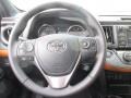 2016 Toyota RAV4 Cinnamon Interior Steering Wheel Photo