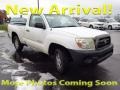 Super White 2006 Toyota Tacoma Regular Cab
