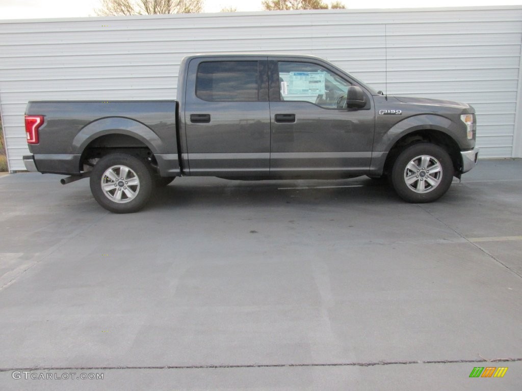 2016 F150 XLT SuperCrew - Magnetic / Medium Earth Gray photo #3