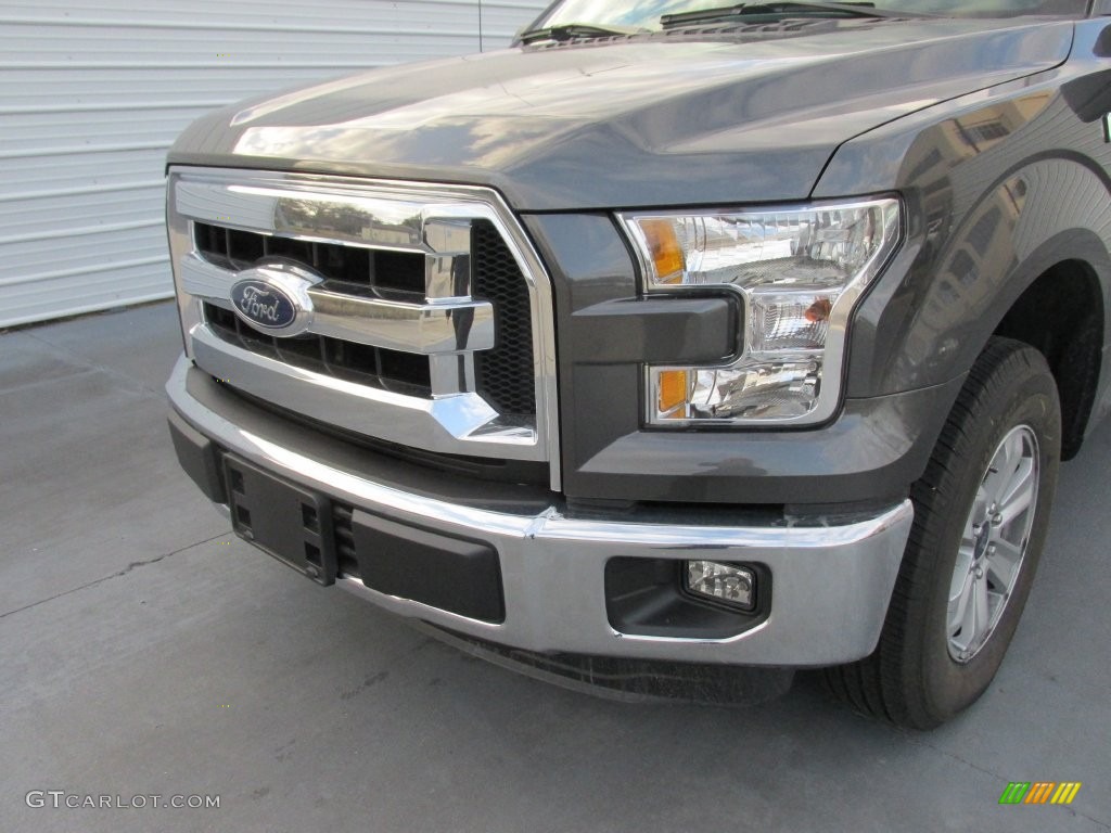 2016 F150 XLT SuperCrew - Magnetic / Medium Earth Gray photo #10