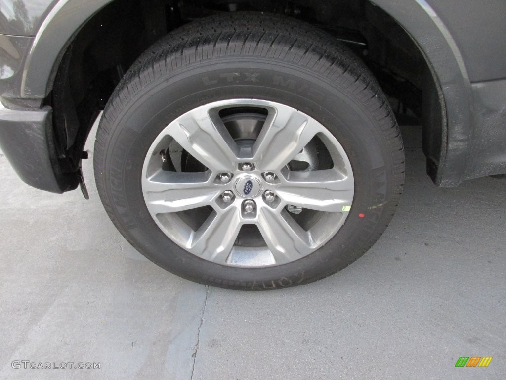 2016 F150 Platinum SuperCrew - Magnetic / Platinum Black photo #11
