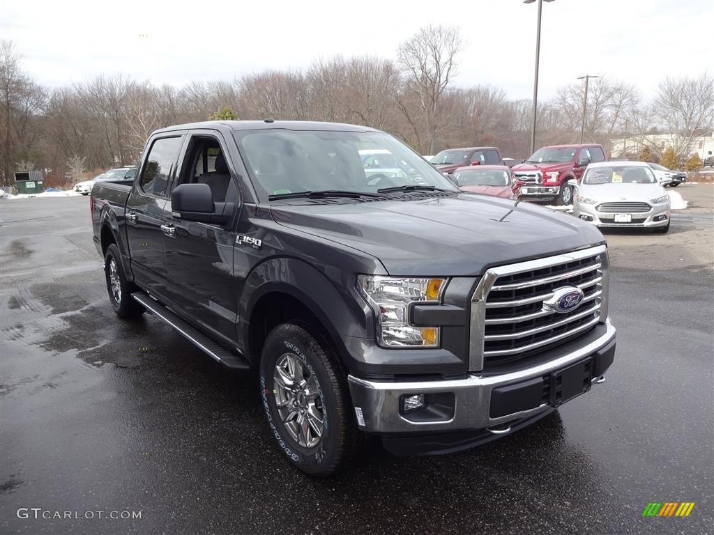 2016 F150 XLT SuperCrew 4x4 - Magnetic / Medium Earth Gray photo #1